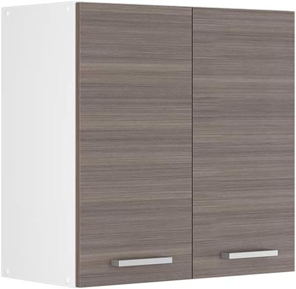 Vicco Küchenschrank R-Line Hängeschrank Unterschrank Küchenzeile Küchenunterschrank Arbeitsplatte, Möbel verfügbar in anthrazit und weiß (edelgrau ohne Arbeitsplatte, Hängeschrank 60 cm) Bild 1