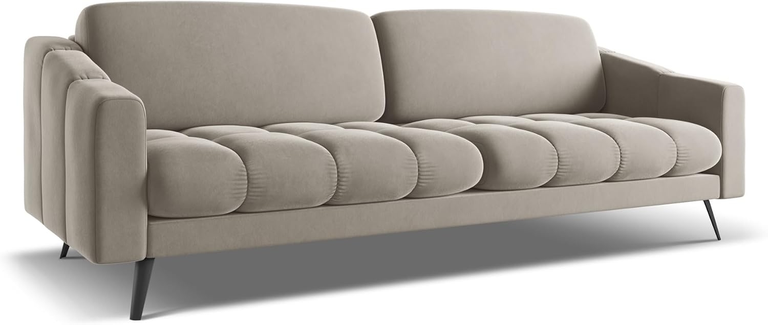 4-Sitzer Sofa Nalu in Samtstoff Bild 1