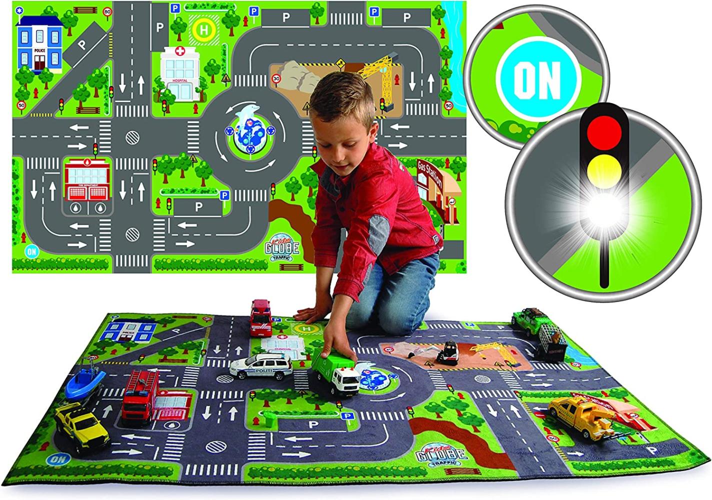 Junior Driver - Traffic carpet with LED traffic lights (507082) Bild 1