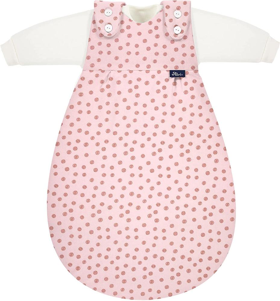 Alvi Baby-Mäxchen Schlafsack 3tlg. Organic Cotton Curly Dots 62/68 Bild 1