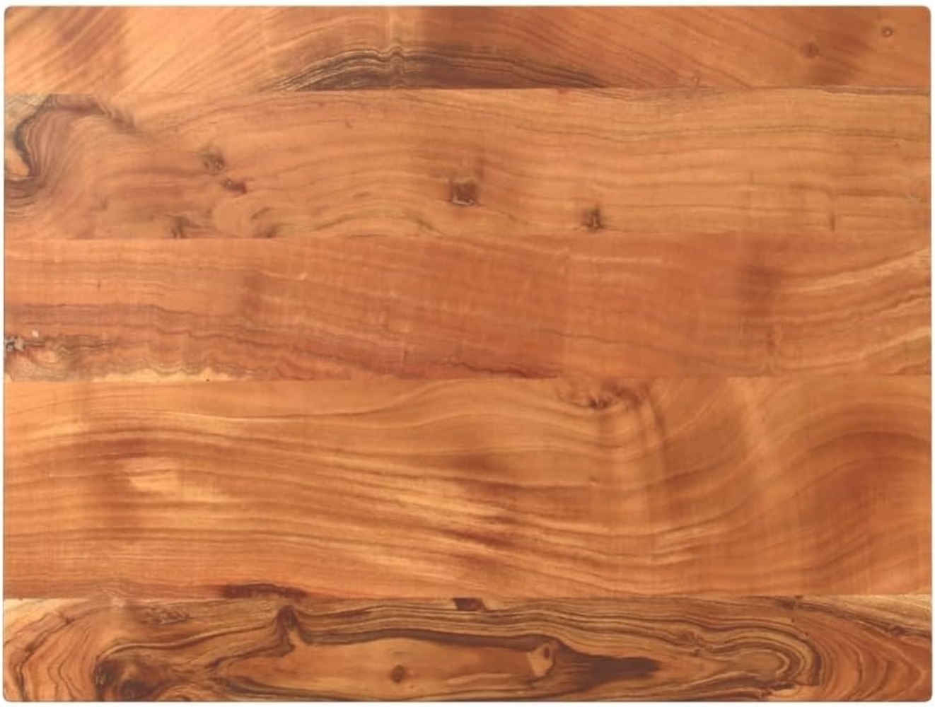 vidaXL Tischplatte 80x50x2,5 cm Rechteckig Massivholz Akazie 370917 Bild 1