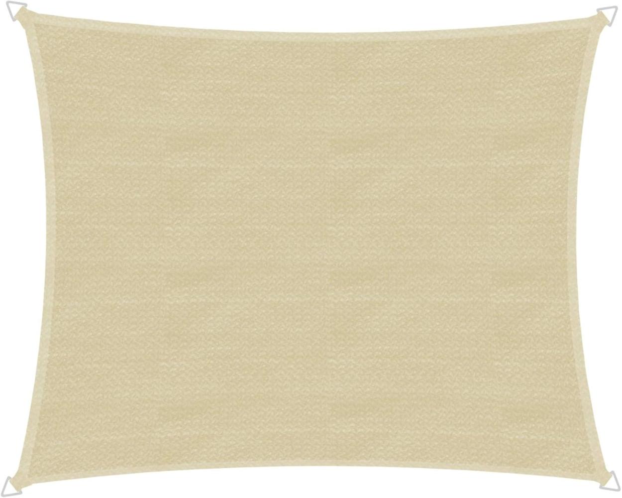 Windhager Sonnensegel Capri Rechteck, 4x5m, champagne Bild 1