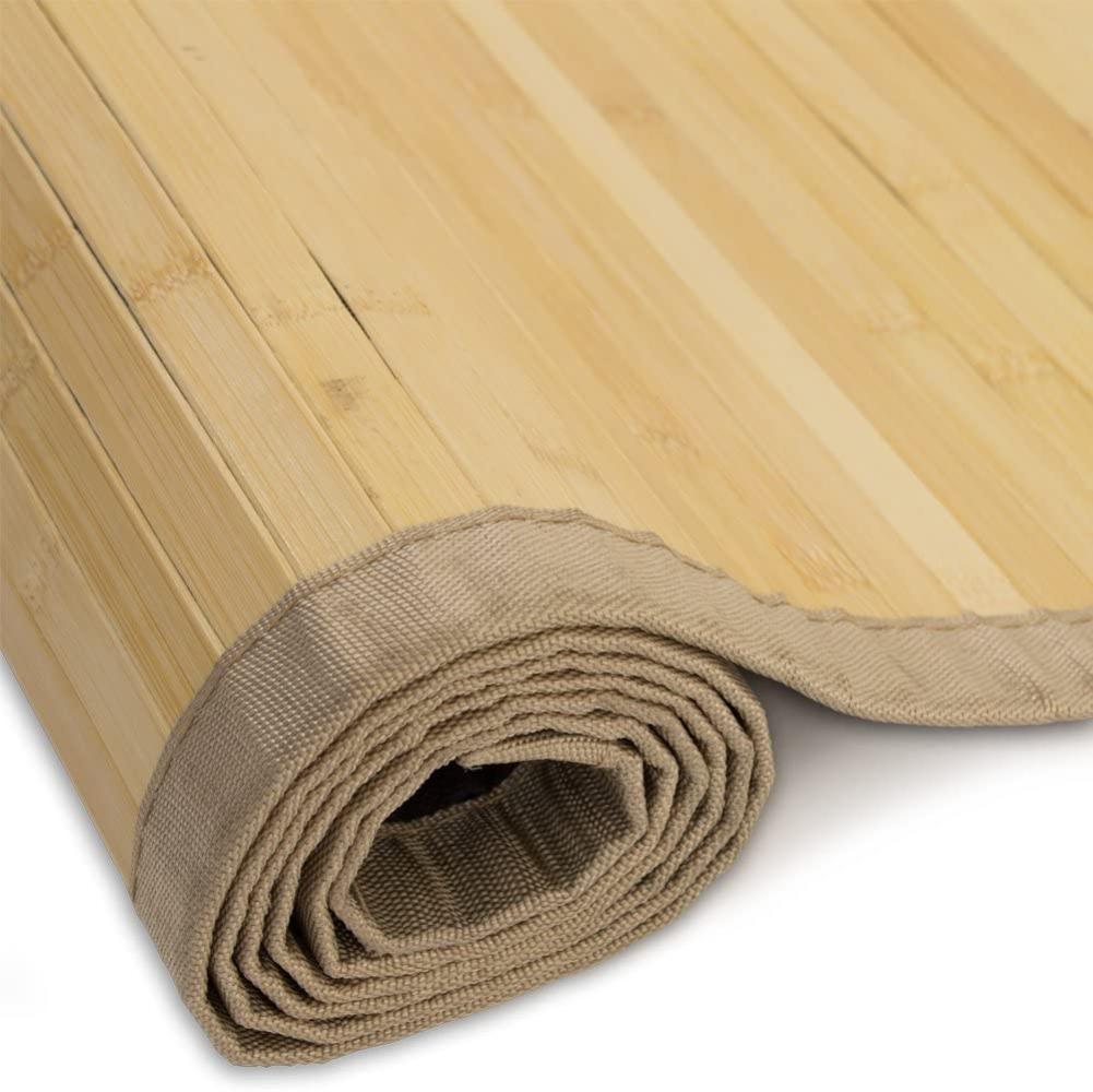 Bambusmatte Bambusteppich, Bambus natur, 180x240 Bild 1