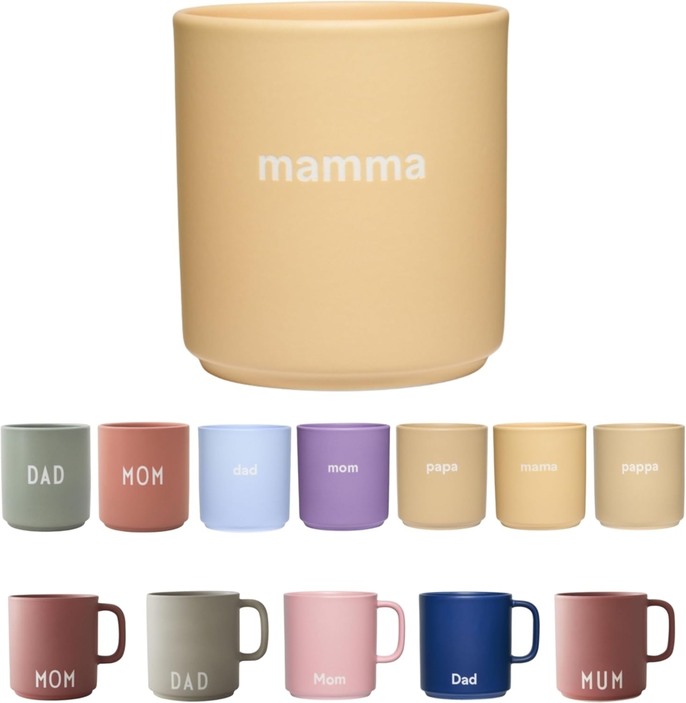 Design Letters Becher VIP Favourite Cup Mamma Solitary Star Beige 10101002SOLIBEMAMMA Bild 1