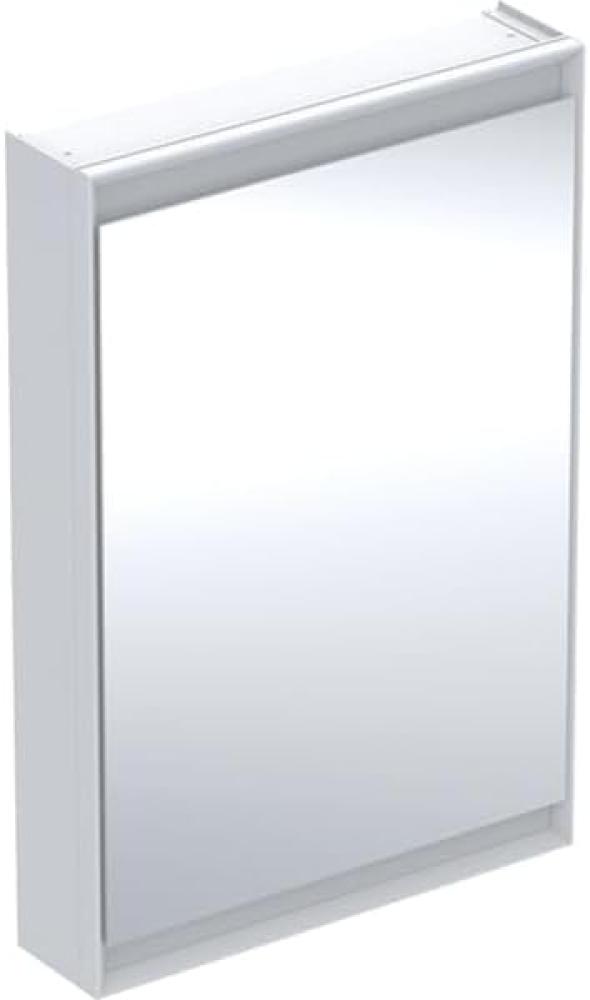 Geberit ONE Spiegelschrank mit ComfortLight, 1 Tür, Aufputzmontage, Aluminium eloxiert, 60x90 cm, 505.81, Ausführung: Anschlag links - 505.810.00.1 Bild 1