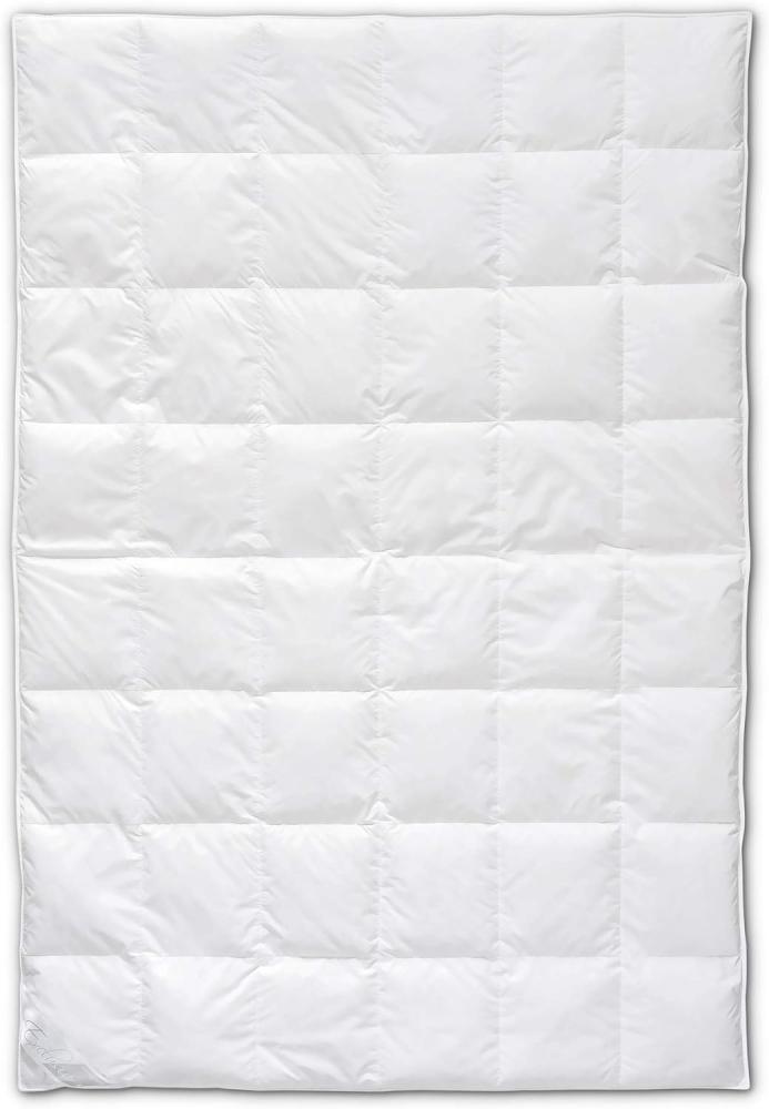 Böhmerwald Exclusiv Daunendecke, allergikergeeignet, 100% Gänsedaunen, Füllgewicht: 640gr., Wärmeklasse: normal, Größe: 200x200 cm, OEKO-TEX ® STANDARD 100 Bild 1