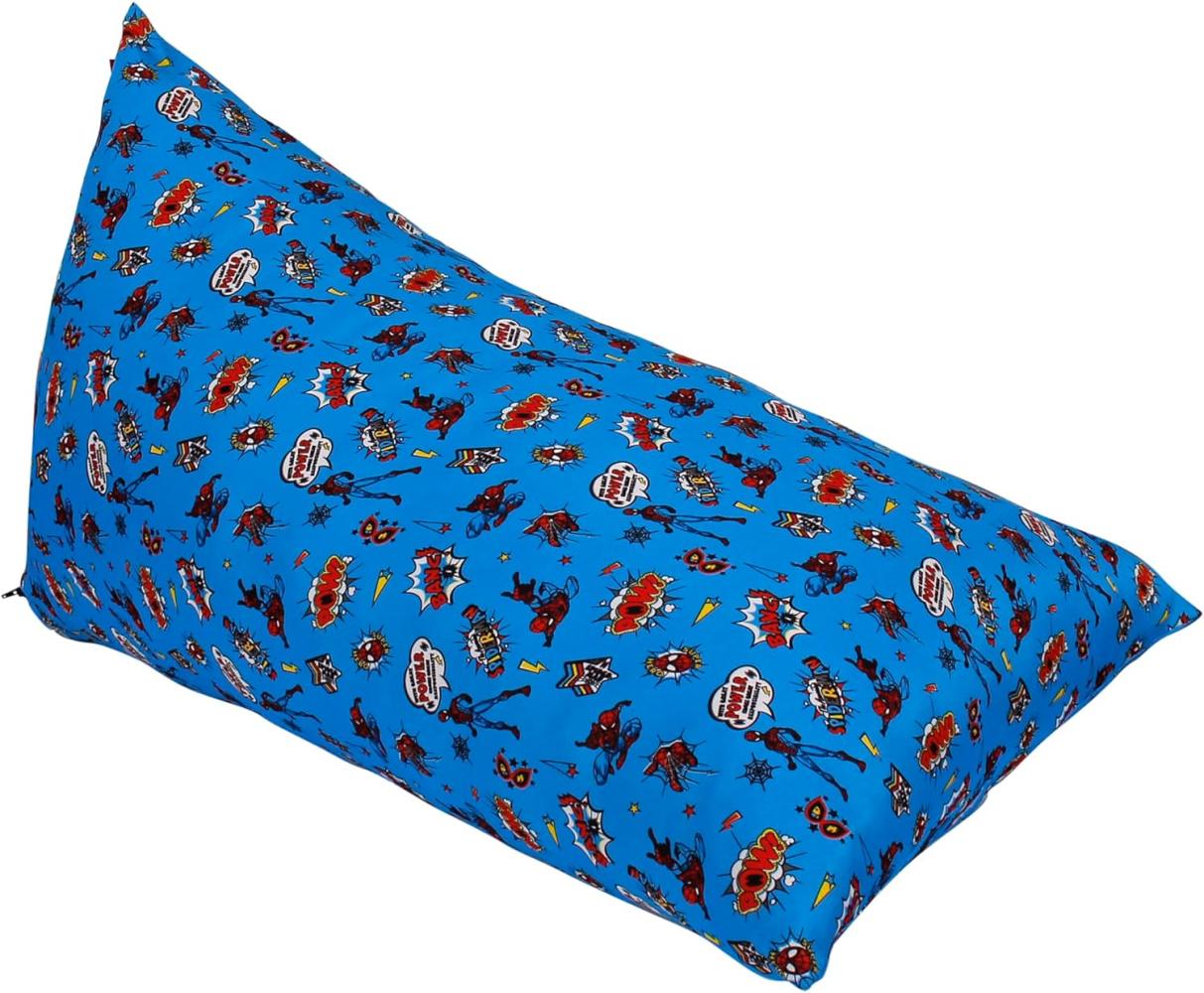 Marvel Disney Spider-Man Sitzsack für Kinder, Blau Bild 1