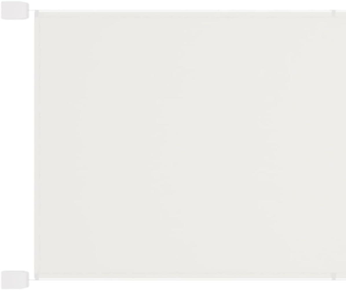 Senkrechtmarkise Weiß 300x270 cm Oxford-Gewebe Bild 1