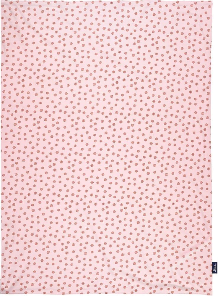 Alvi Babydecke Jersey Organic Cotton Curly Dots 75x100 cm Bild 1