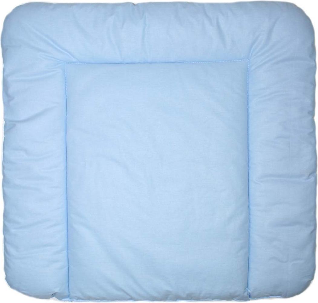 Baby Auflage Wickelauflage - Blau - 70x50 cm 70x70 cm 70x85 cm Wickeltischauflage (70 x 70 cm) Bild 1