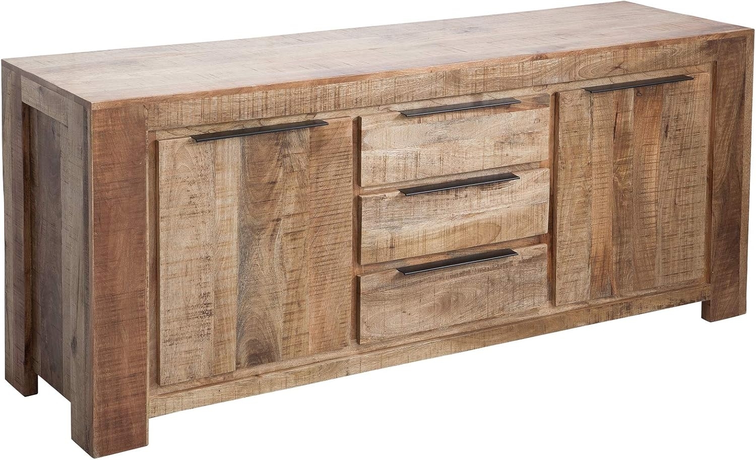 riess-ambiente Sideboard IRON CRAFT 174cm natur, Massivholz · 3 Schubladen · Kommode · Mangoholz · Wohnzimmer Bild 1