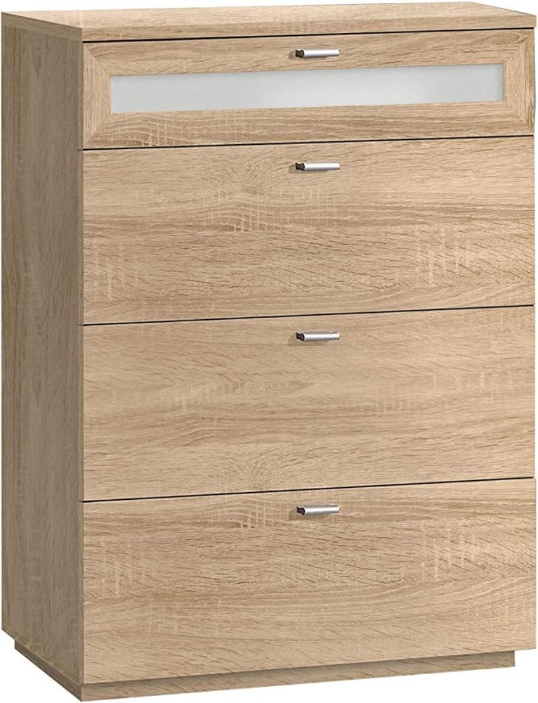 FORTE Nexus Kommode, Holzwerkstoff, Beige, 79,9 x 98,8 x 40 cm Bild 1