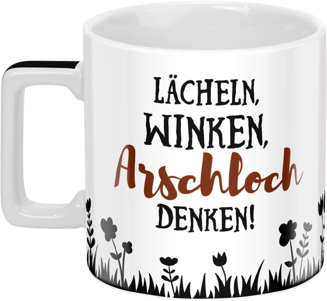 Sheepworld 46529 Wortheld Spruch, Lächeln Winken, Porzellan Tasse Bild 1