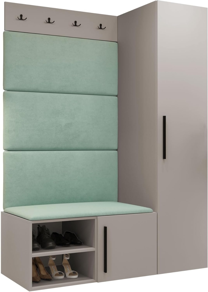 Garderoben-Set Mapreni II (Farbe: Cashmere, Manila 11) Bild 1