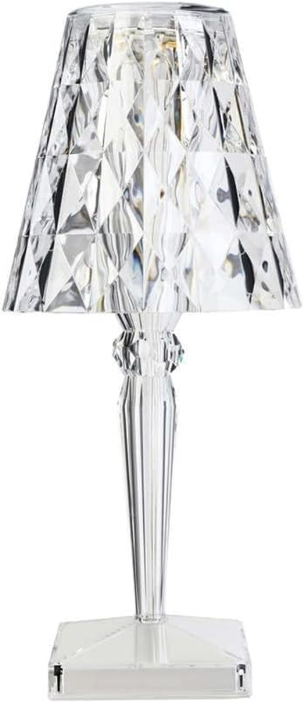 Kartell Big Battery, Table Lamp, Glasklar, Direktstromversorgung Bild 1