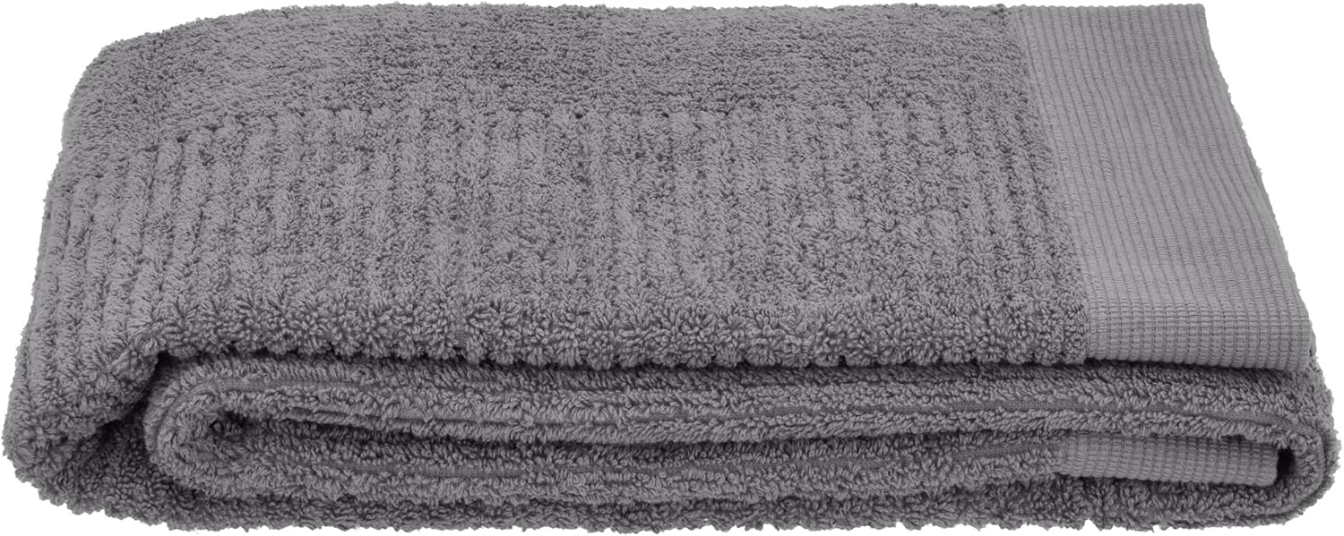 Zone Denmark Classic Badetuch/Duschtuch, 100% Baumwolle, 140x70 cm, grau Bild 1