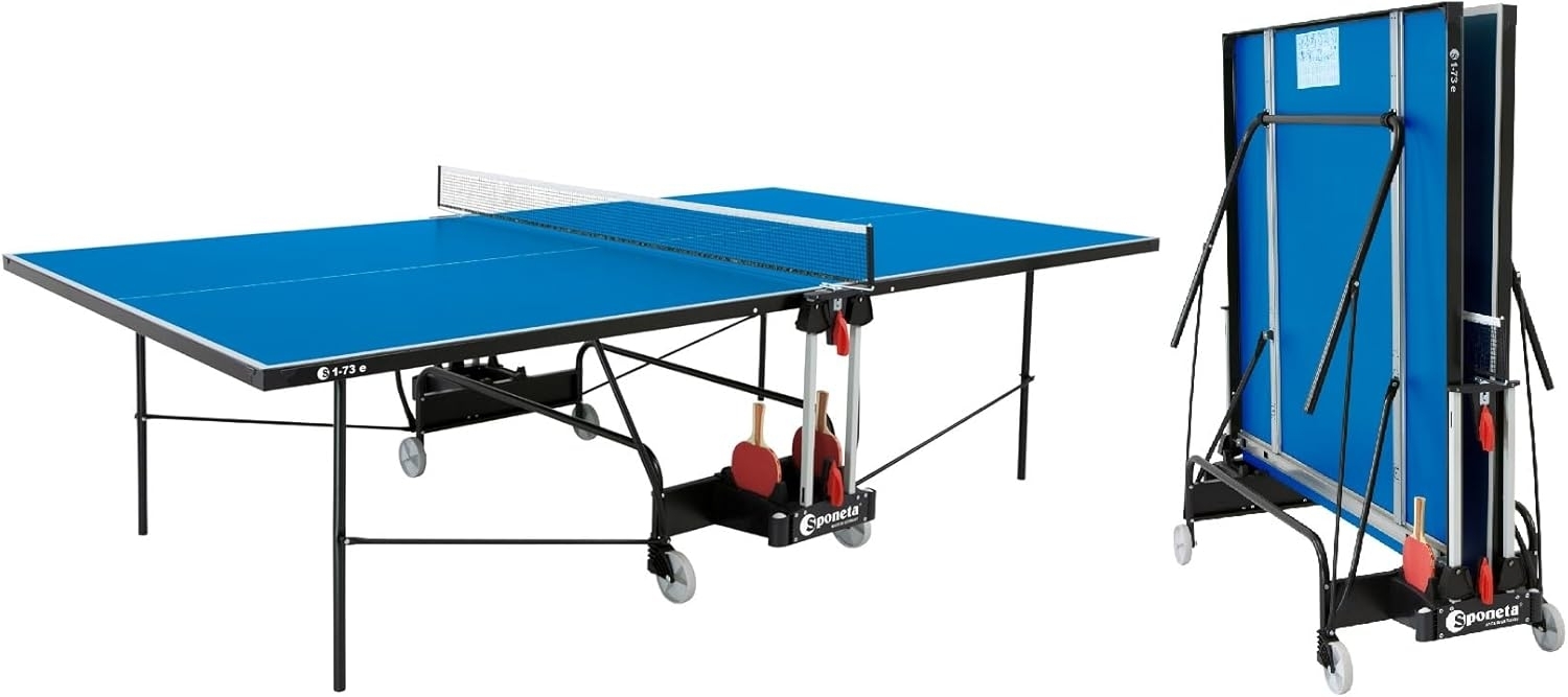 SPONETA Sponeta S 1-73 e blau mit Netz, 152,5 x 274 x 76 cm Bild 1