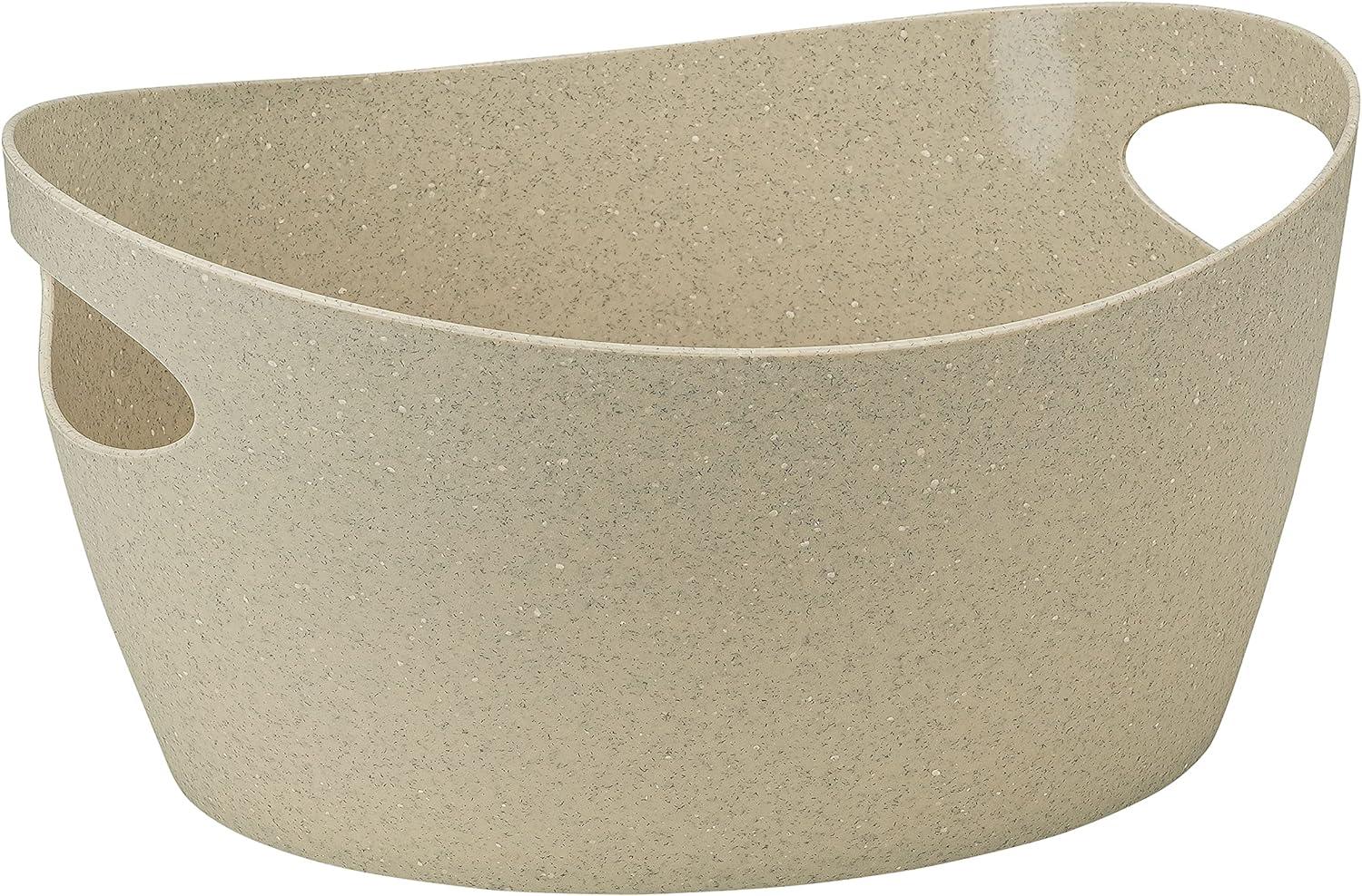 Koziol Utensilo Bottichelli M, Bottich, Aufbewahrungskorb, Organic Recycled, Recycled Desert Sand, 4. 5 L, 1446121 Bild 1