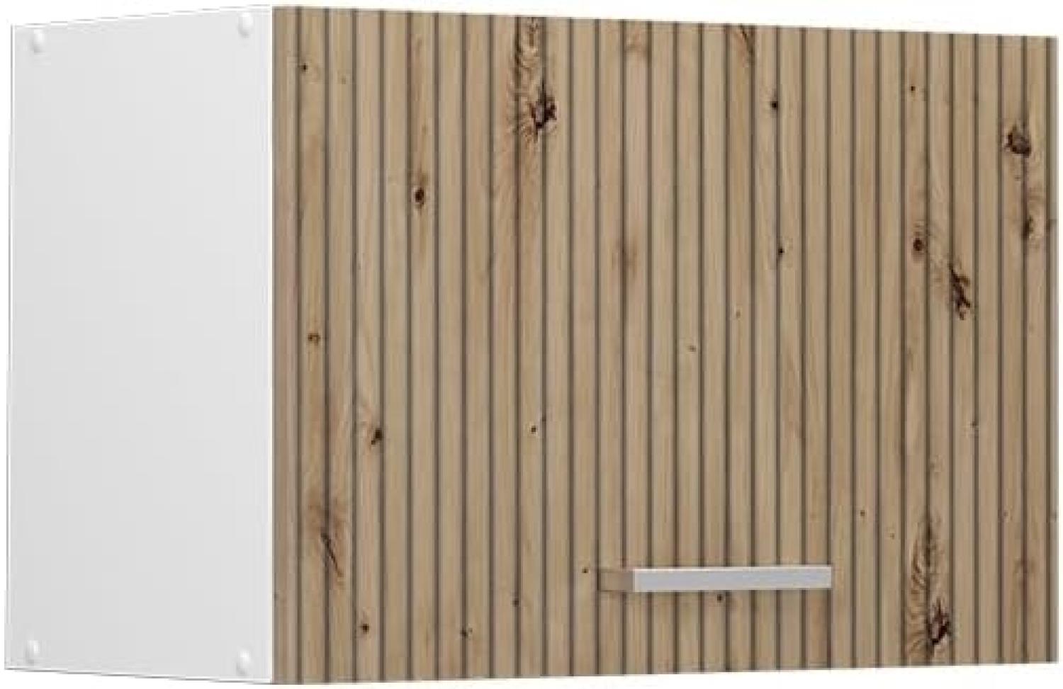 Vicco Hängeschrank R-Line, Artisan-Eiche/Weiß, 60 cm Flach Bild 1