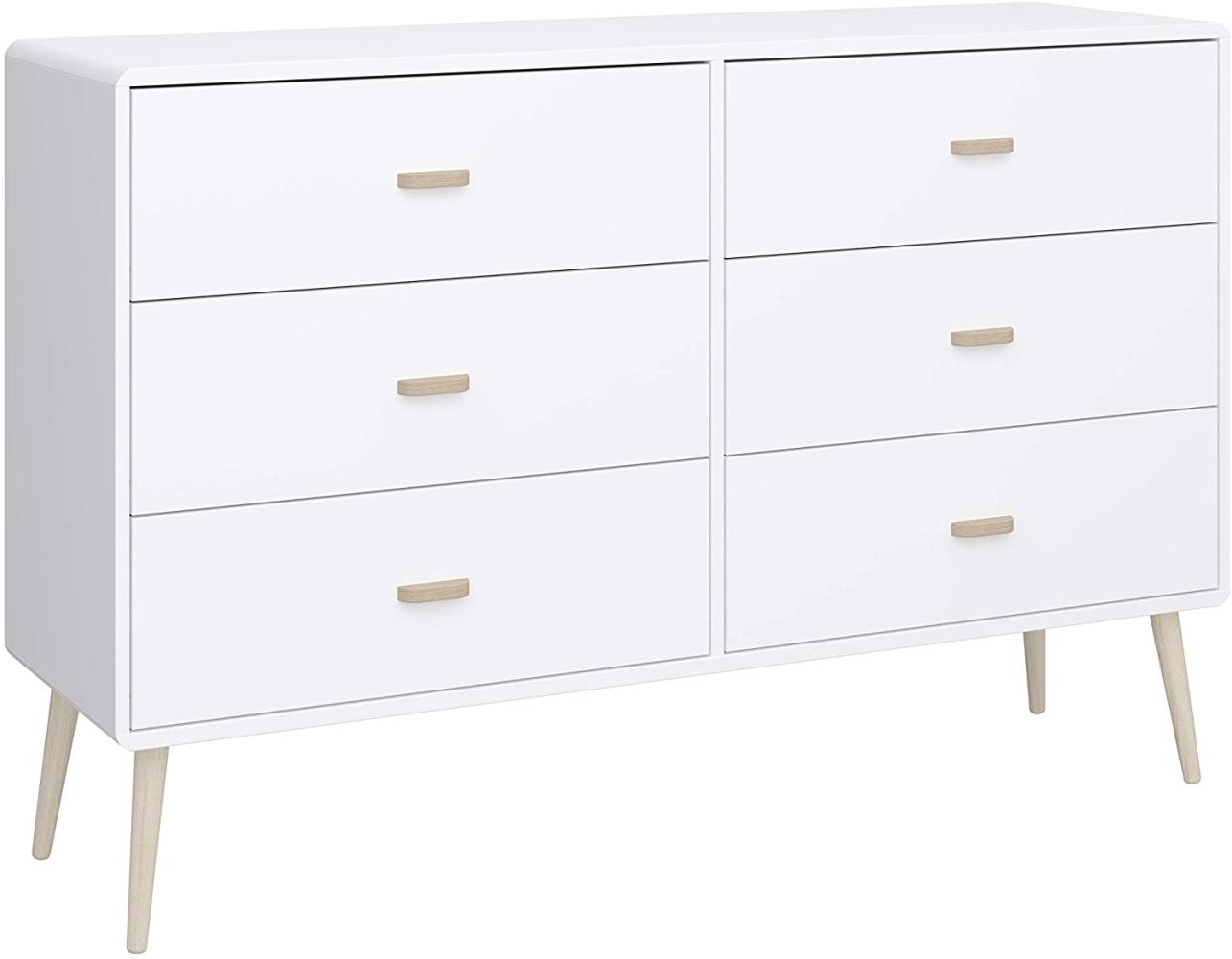 Steens Kommode Mino 017 weiss, 89x135 cm Bild 1