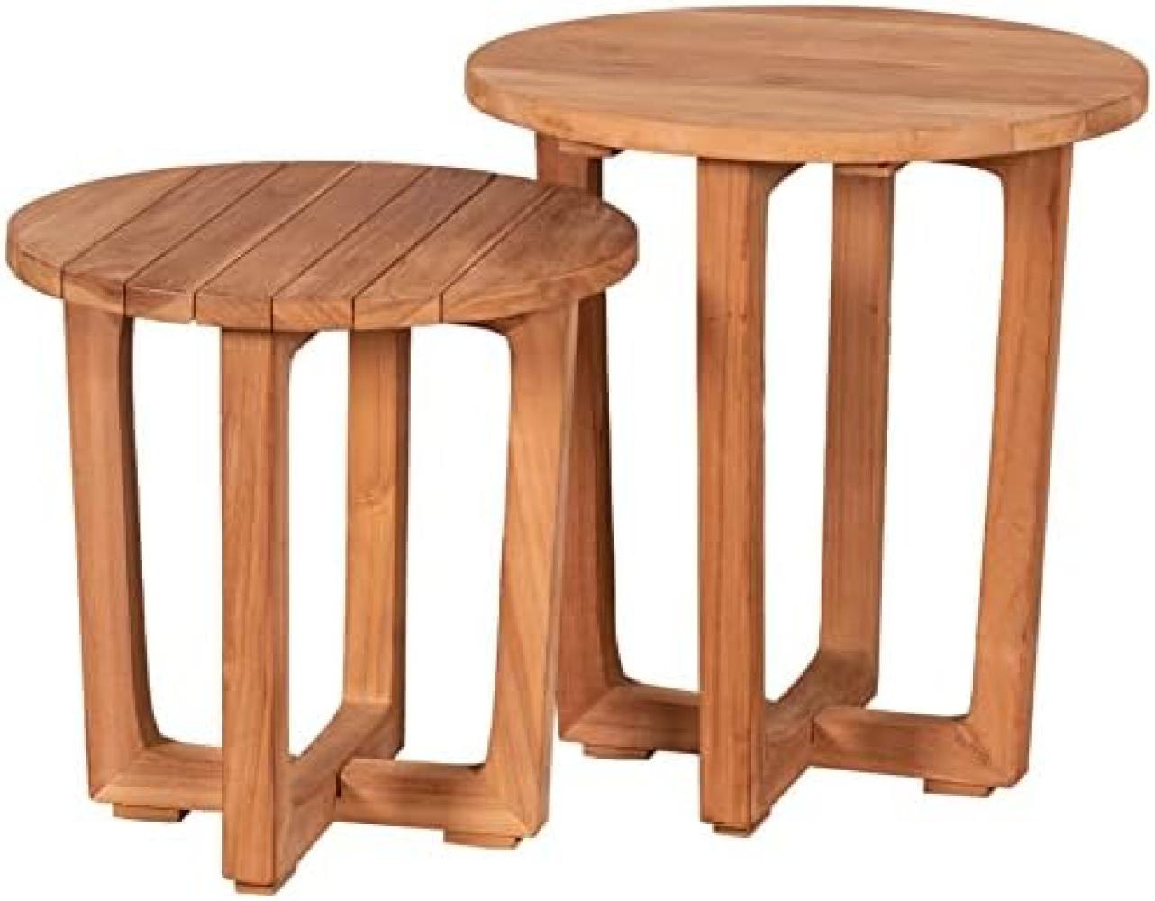 Beistelltisch 2er Set Weston Teak Bild 1