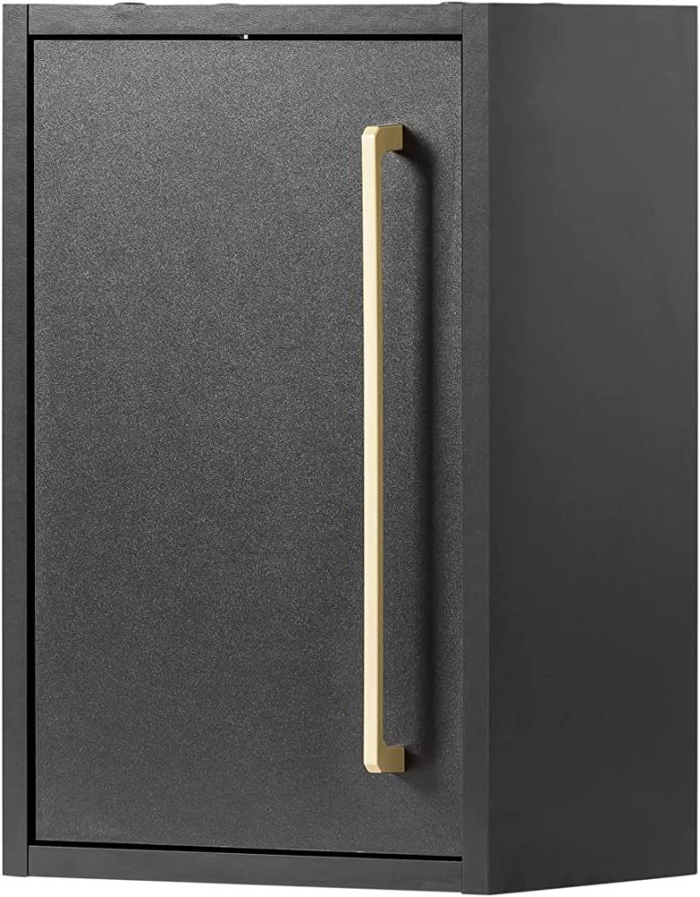 Schildmeyer Gloria Hängeschrank, Holzwerkstoff, Schwarz/Gold, 30,2 x 21,7 x 46,3 cm Bild 1