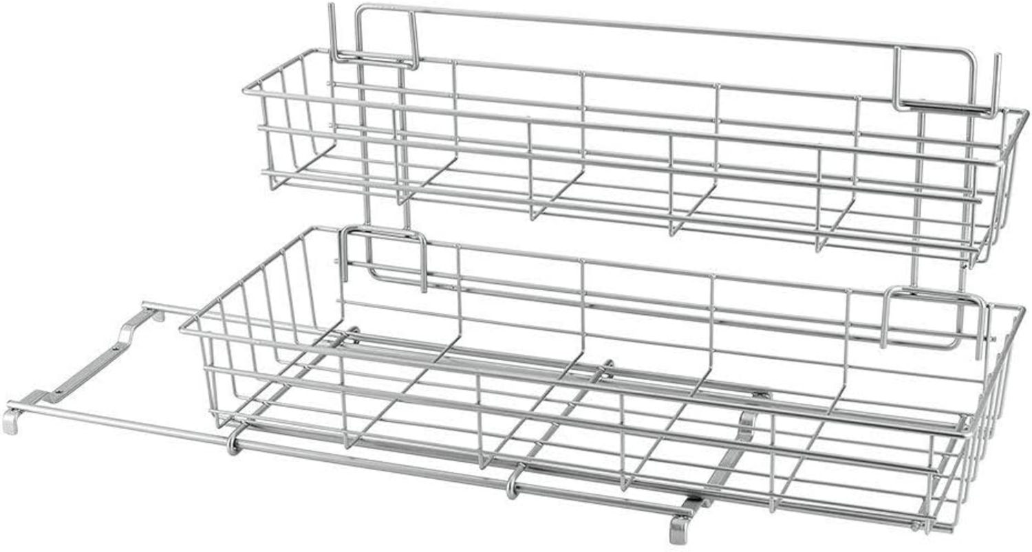 Metaltex Schrankauszug mit 2 Ablagen Limpio 443445 Bild 1