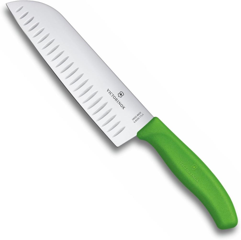 Victorinox Swiss Classic Santokumesser 17cm grün Bild 1