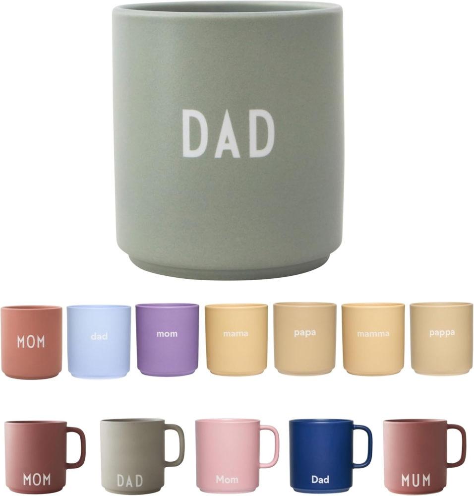 Design Letters Becher Favourite Cup Dad Grün 10101002GREENDAD Bild 1
