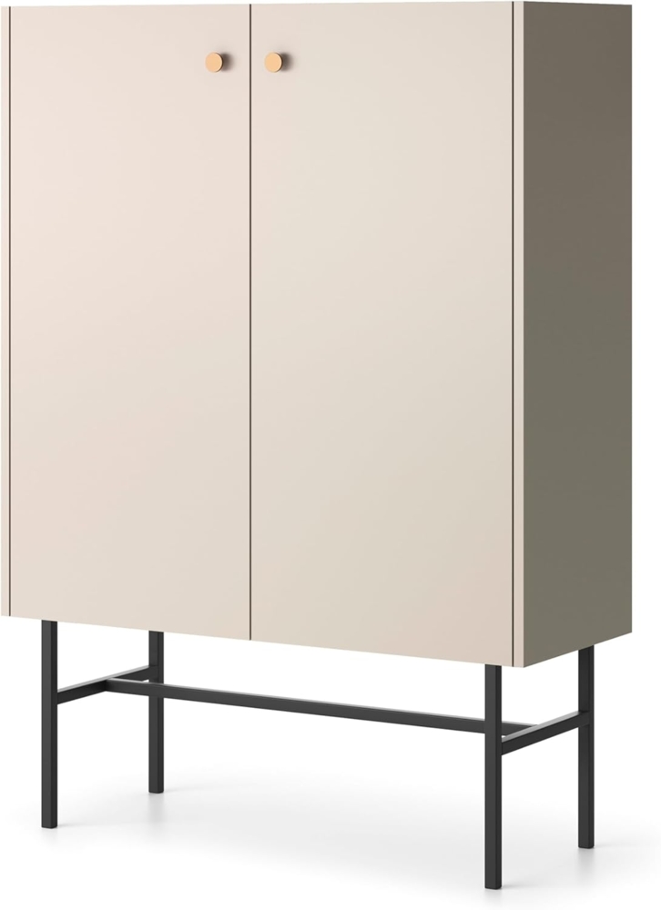 Selsey Divenos - Highboard 2-türig, Greige, 93 cm Bild 1