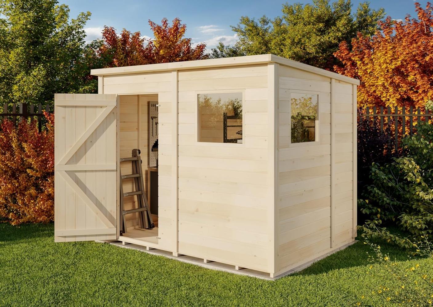 Storehaus Gerätehaus Stefano Gerätehaus aus Holz Geräteschrank mit 12 mm Wandstärke Gartenhaus Bild 1