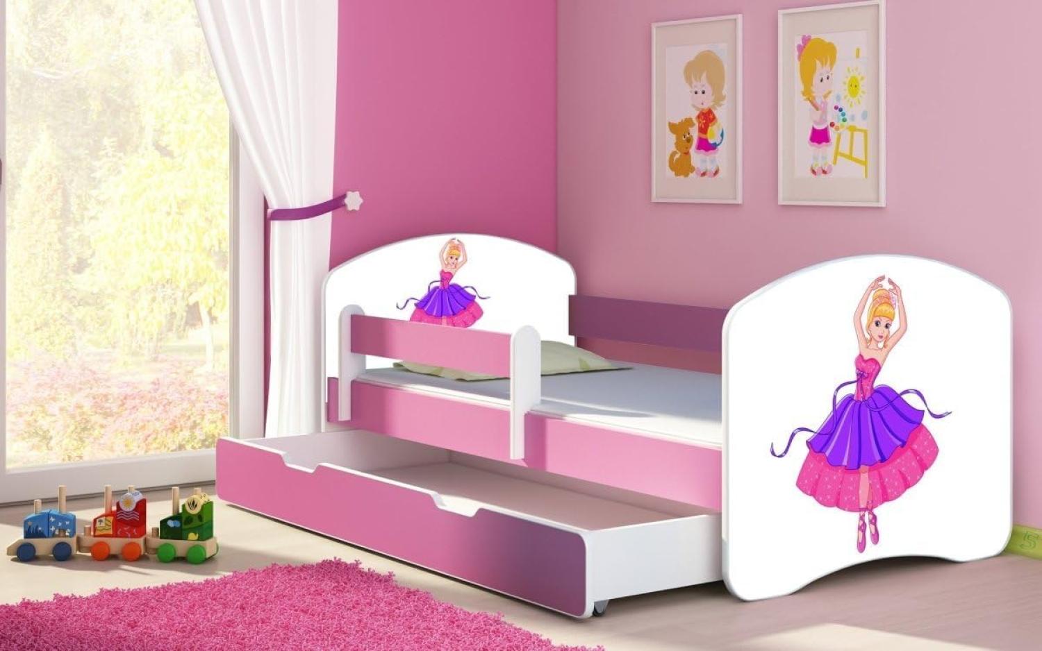 Kinderbett Dream mit verschiedenen Motiven 180x80 Princess Bild 1