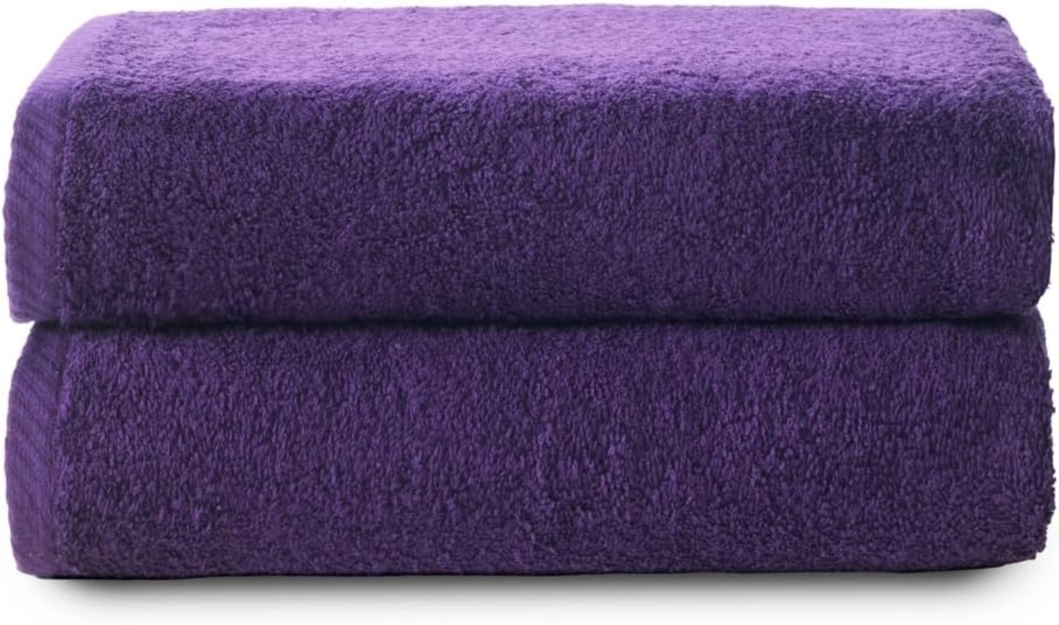 Top Towel - Plus - Große Badetücher - Badetücher - 2 Duschtücher - 70x140 cm - 100 % Baumwolle - Lila Bild 1