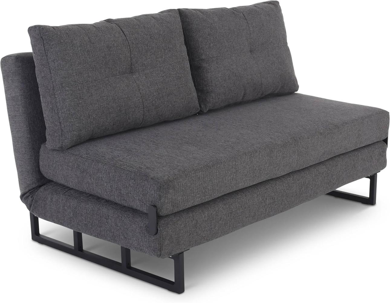 Raburg Schlafsofa 2-Sitzer, klappbare Gästebett-Funktion, Mikrofaser, Zara, bequeme Liegefläche: 150 cm breit x 192 cm tief Bild 1