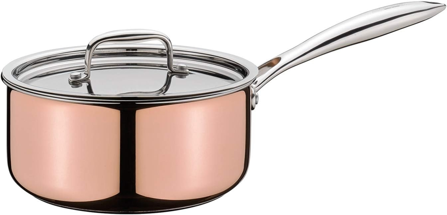 Stielkasserolle nieder mit Deckel CULINOX 20 cm Bild 1