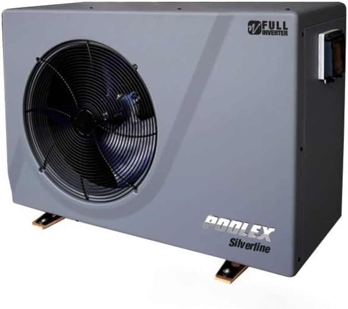 Poolex Swimmingpool Wärmepumpe "Silverline Full Inverter 70",für Pools bis 25.000 l, 6,8 kW Heizleistung Bild 1