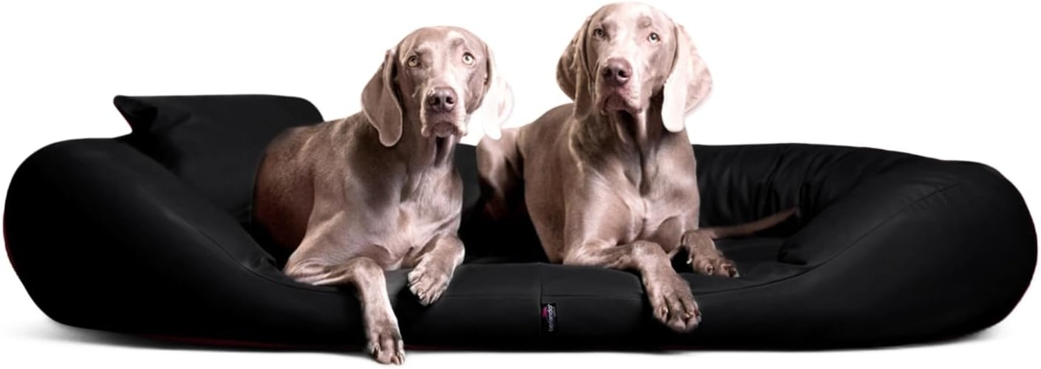 SAMMY EASY CLEAN Orthopädisches Hundebett - 03 Schwarz, 140x105cm Bild 1