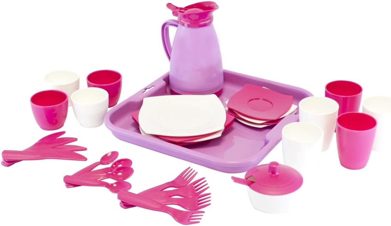 Wader Quality Toys Service auf Tablett 34-teilig, Girls Bild 1