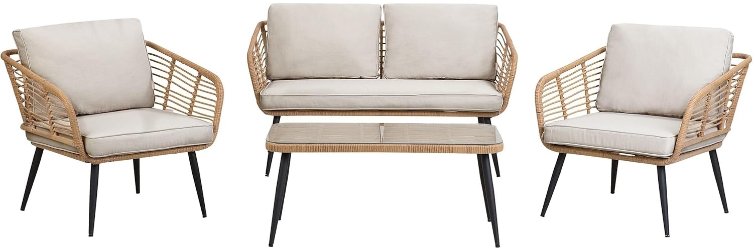 Garten Lounge CORINTH II Natürlich Bild 1