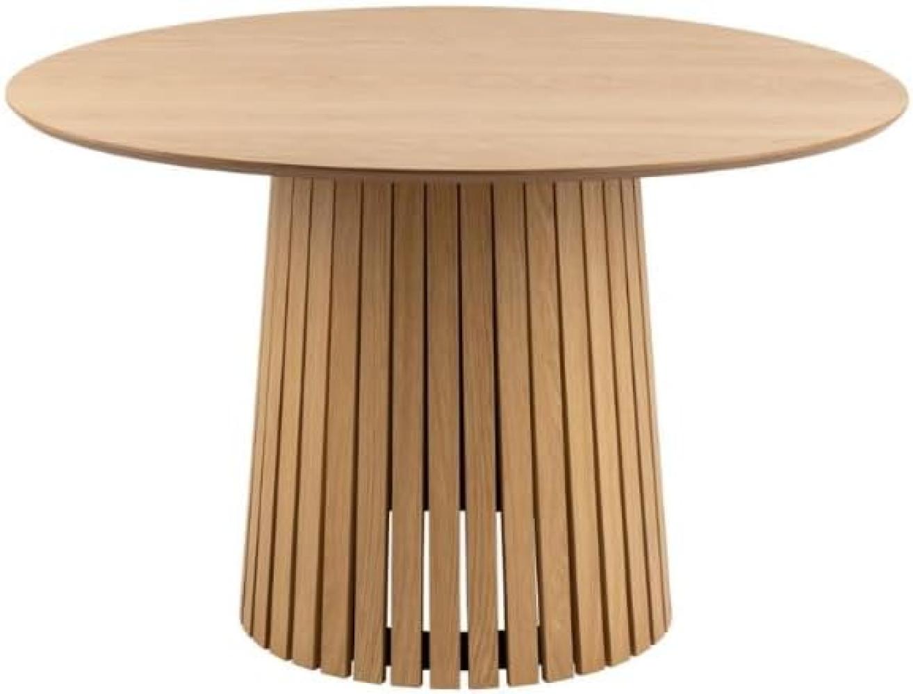 Christo Esstisch braun Holzwerkstoff furniert Bild 1