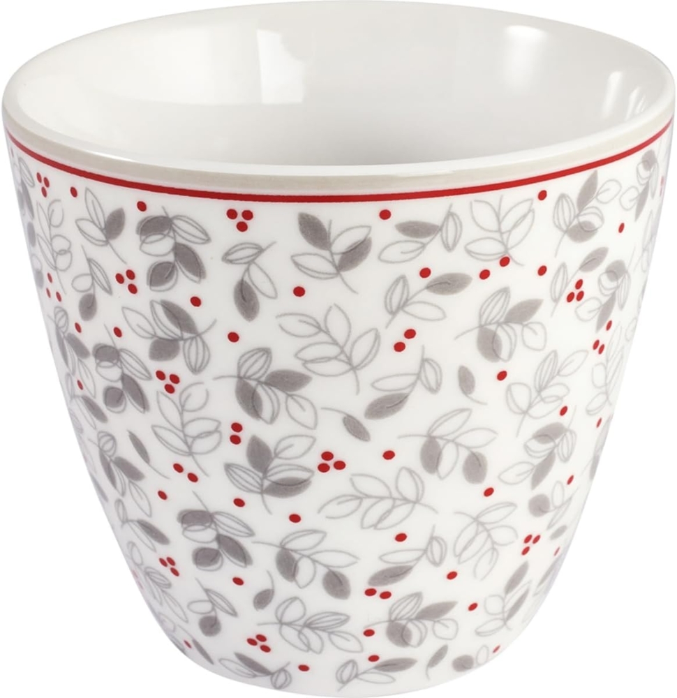 Greengate Latte Cup Adley White STWLATADL0106 Bild 1