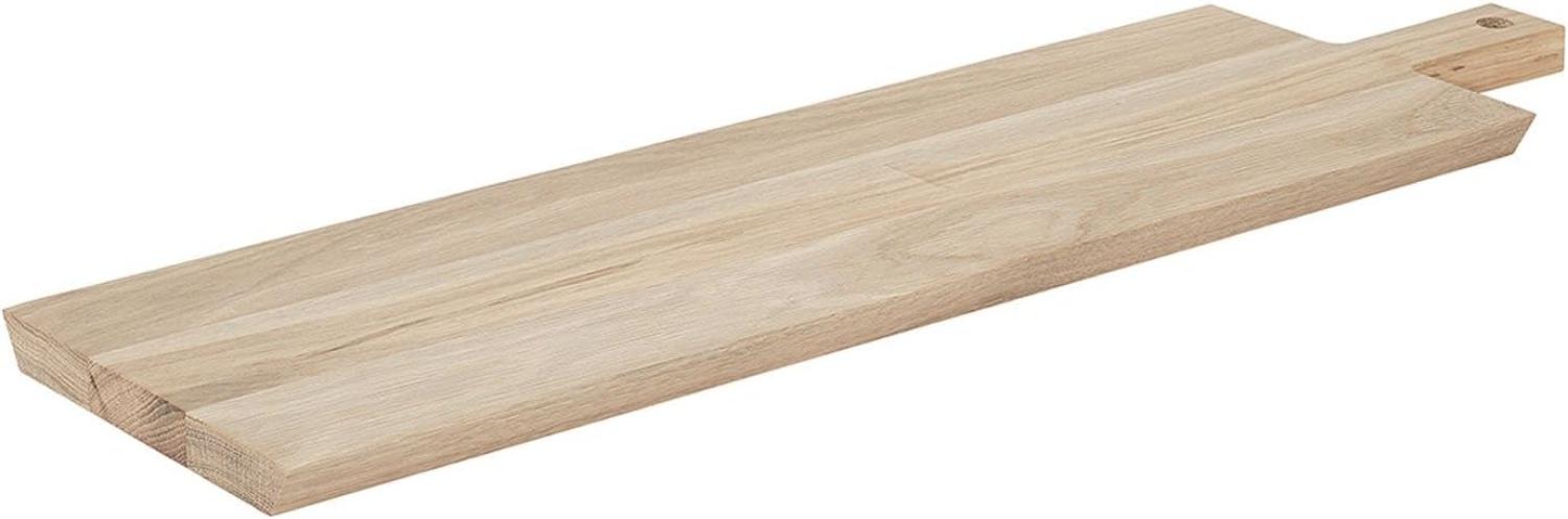 blomus BORDA Schneidbrett, Schneidebrett, Holzbrett, Holz Brett, Eiche, B 18 cm, L 64 cm, 63793 Bild 1