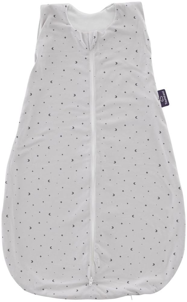 Sommerschlafsack LIEBMICH Baumwolle Moon grau, Größe 110 Bild 1