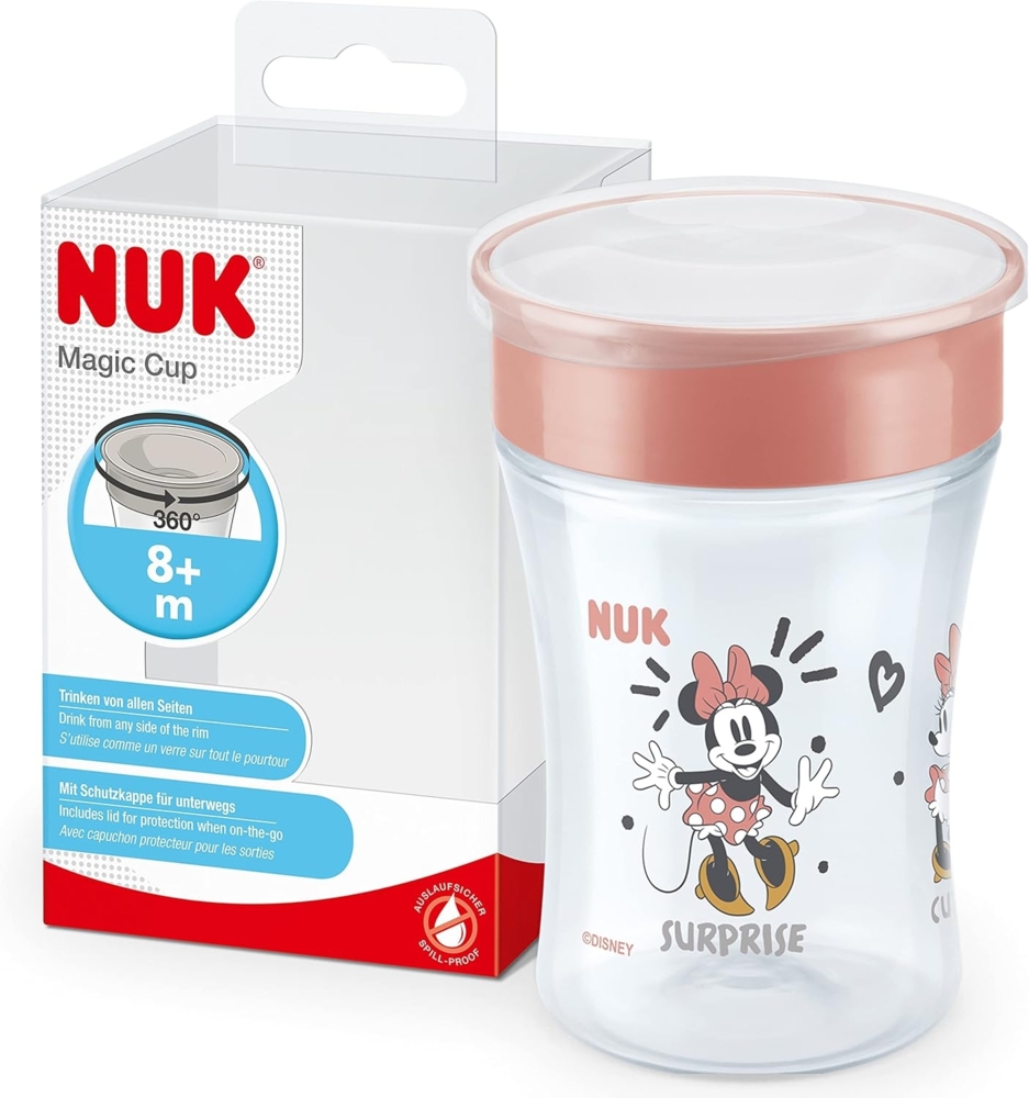 NUK Babyflasche NUK Disney Mickey Magic Cup Trinklernbecher ab 8M. Bild 1