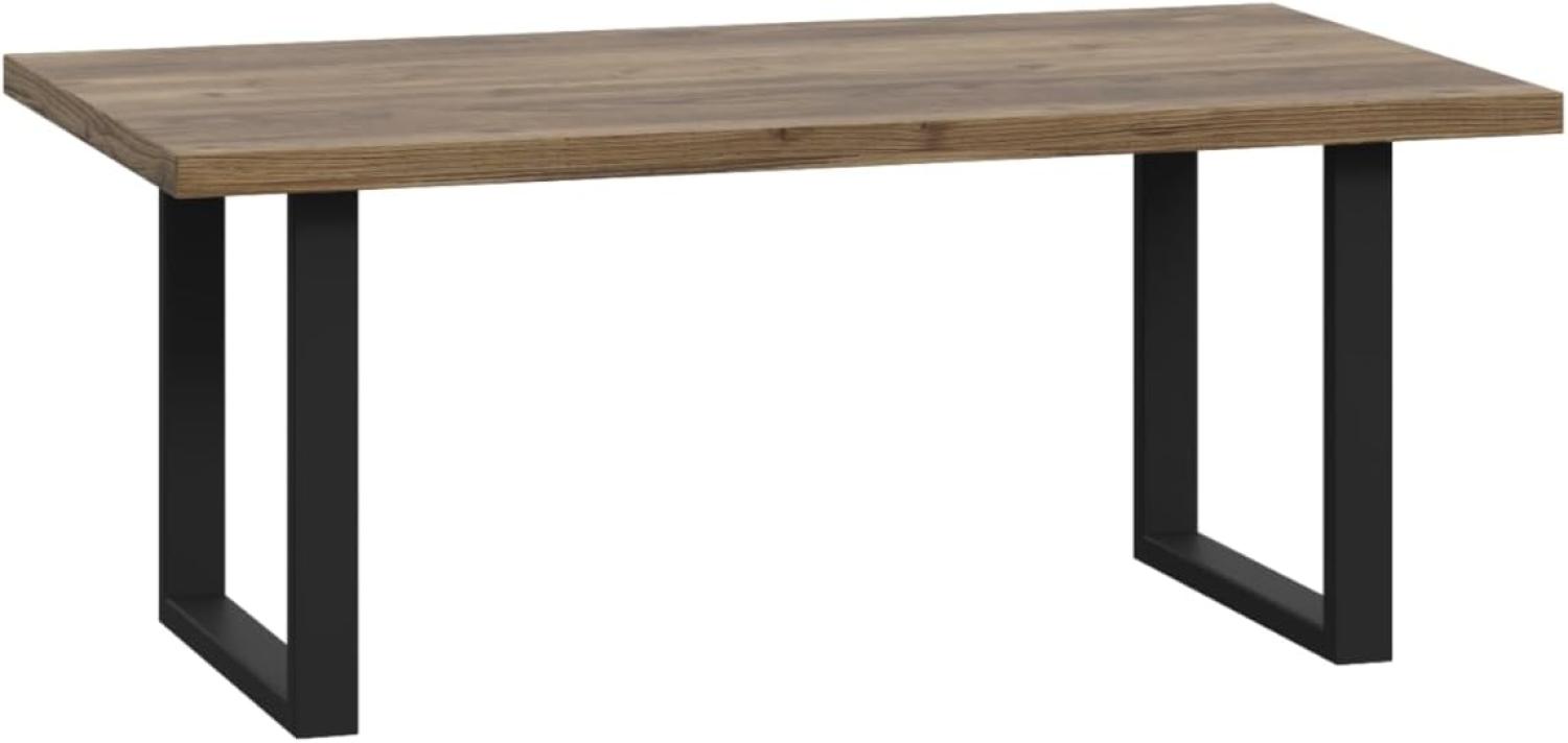 FORTE Hayato Couchtisch, Holzwerkstoff, Braun, 110 x 45 x 60 cm Bild 1