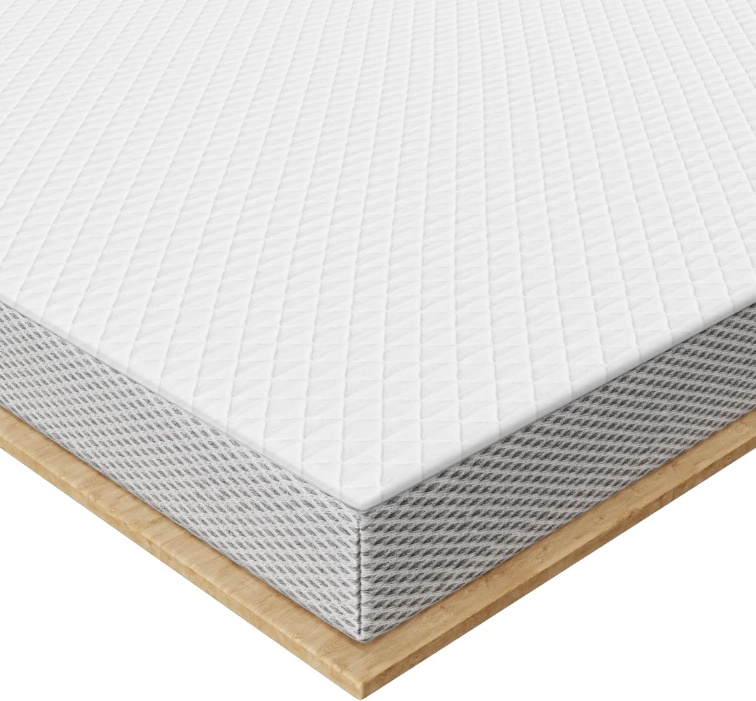 EGO HOME Matratzen Topper 180x200, 5cm Höhe Matratzentopper aus Memory-Schaum Öko-TEX Zertifiziert, Abnehmbaren und Waschbaren Matratzenauflage für Boxspringbett Matratzen Schlafsofa Bild 1