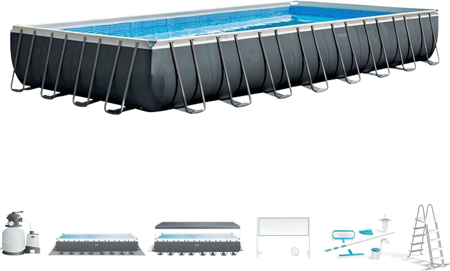 INTEX Ultra XTR Frame Pool MegaSet 975x488 + Salzwasser 26378 Bild 1