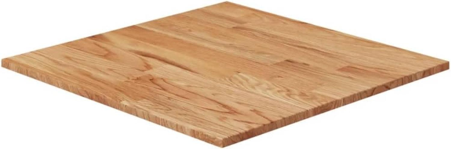 vidaXL Tischplatte Quadratisch Hellbraun 60x60x1,5cm Behandelte Eiche 343002 Bild 1