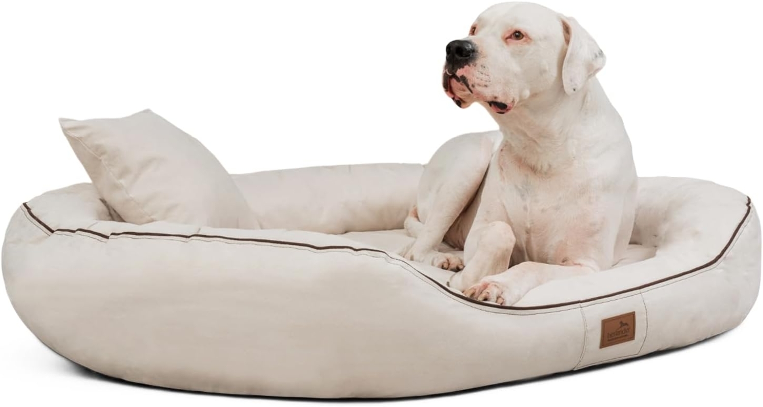 MARLON SOFT Orthopädisches Hundebett - 100x85cm, 05 Creme Bild 1