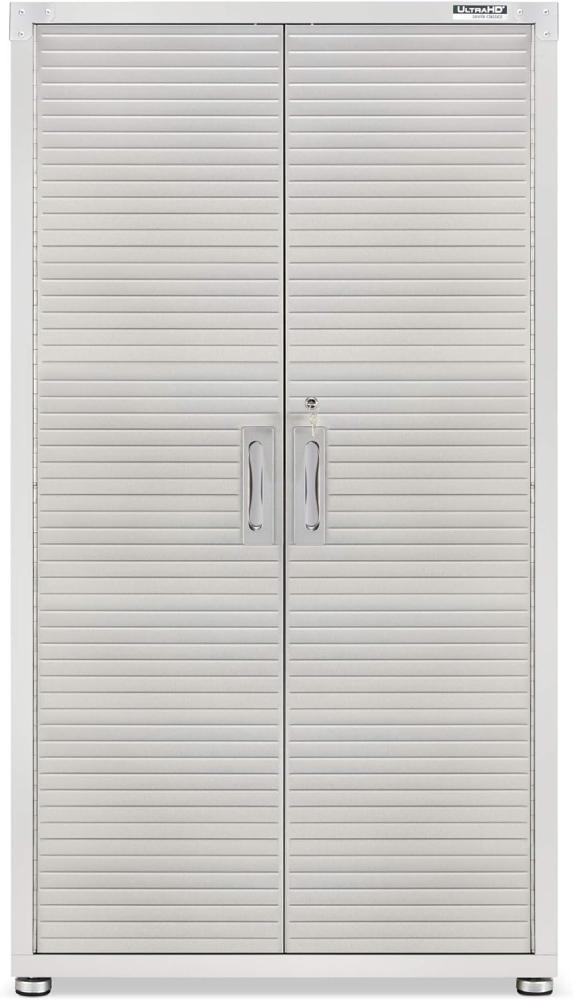 Seville Classics UltraHD Hochschrank, 91,4 x 45,7 x 171,5 cm (LxBxH), grau Bild 1